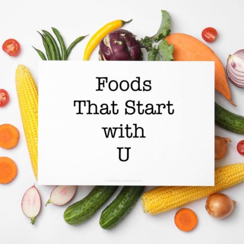Foods that Start with U