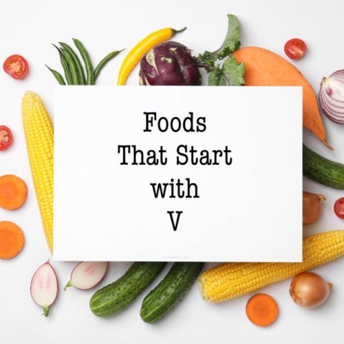 Foods that Start with V