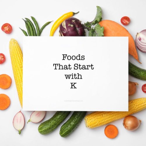 foods that start with K
