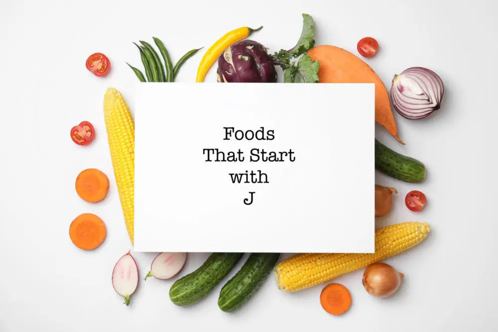 foods that start with j